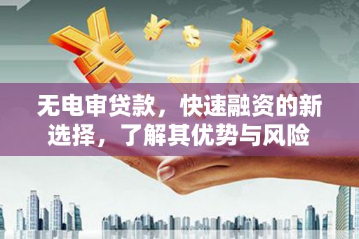 浠水无电审贷款，快速融资的新选择，了解其优势与风险